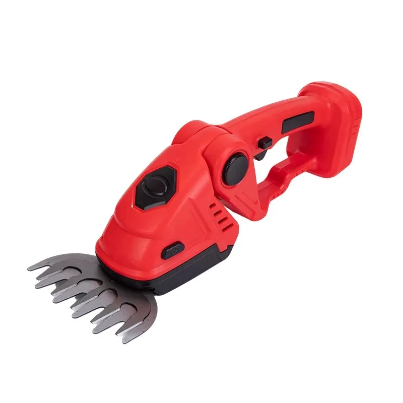 Electric hedge trimmer lithium battery single-handed multi-function trimmer lawn mower suitable for home garden fence
