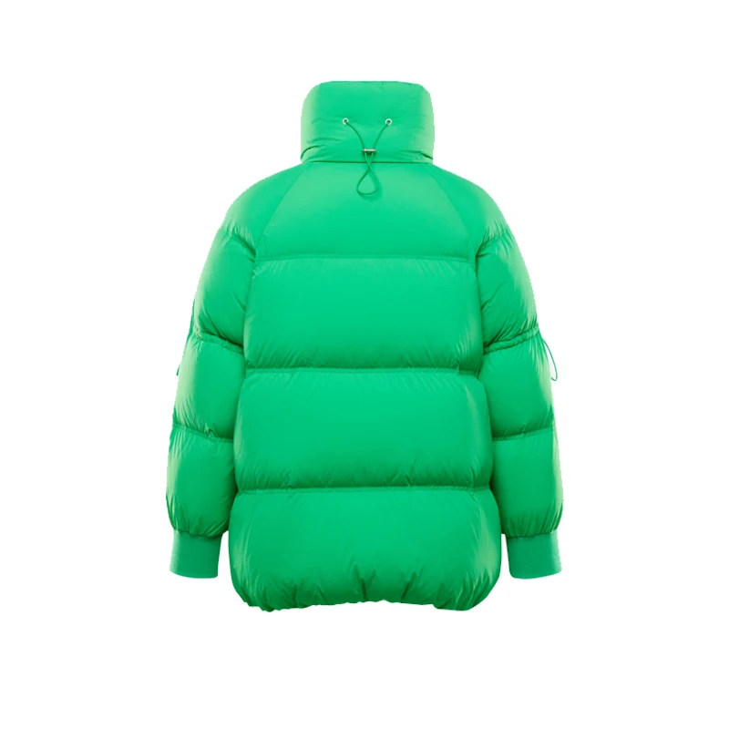 Women's Green Bread Clothes Winter Warm Cotton Jacket Women Padded Down Puffer Jackets