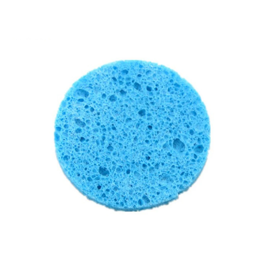 

15Pcs Cleaning Wood Pulp Cotton Sponge Multicolor Round Dishwashing Scrub Sponges for Kitchen Sink Faucet Stove Non-Scratch