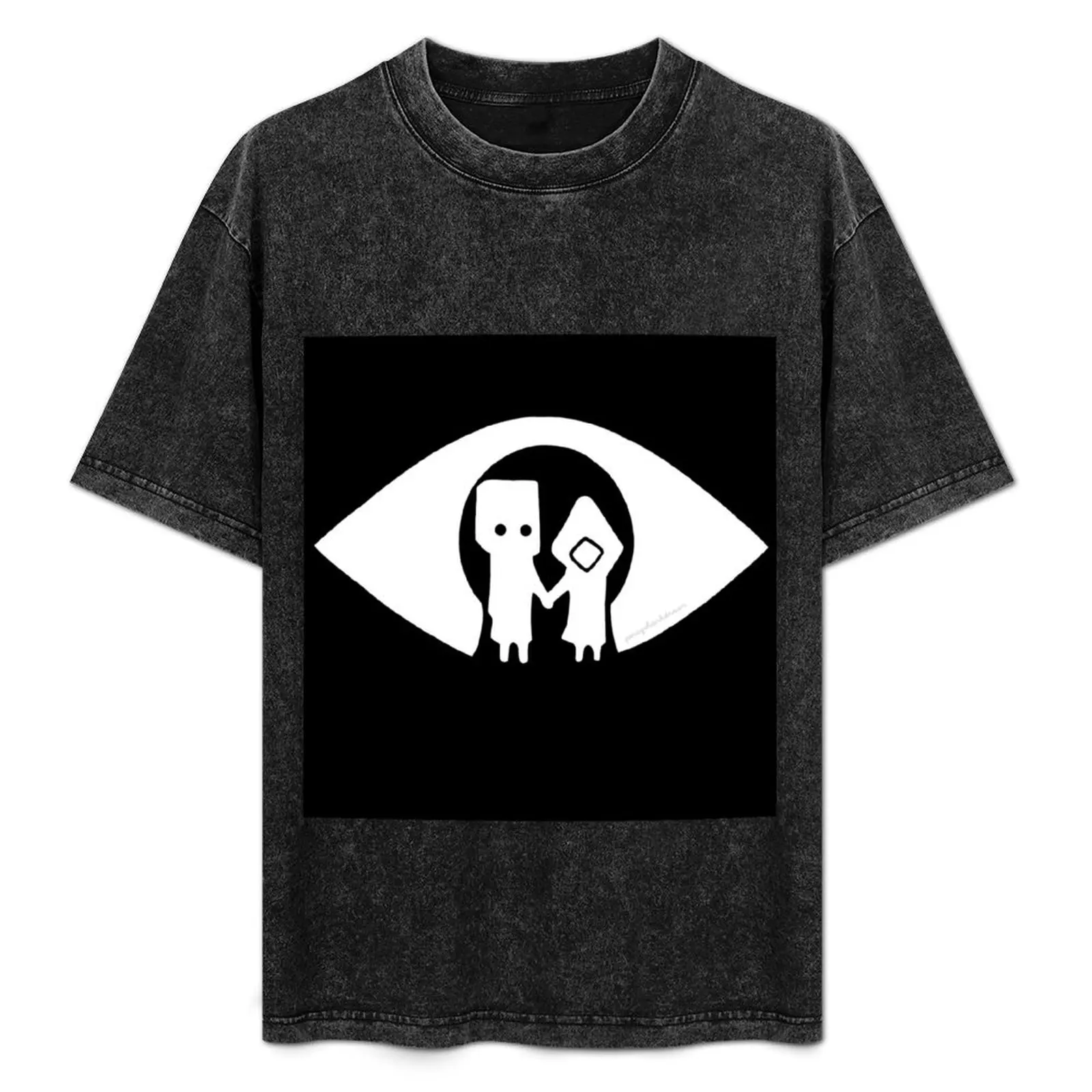 

Mono And Six - Black T-Shirt boys animal print Funny t-shirt graphics clothes mens t shirts pack