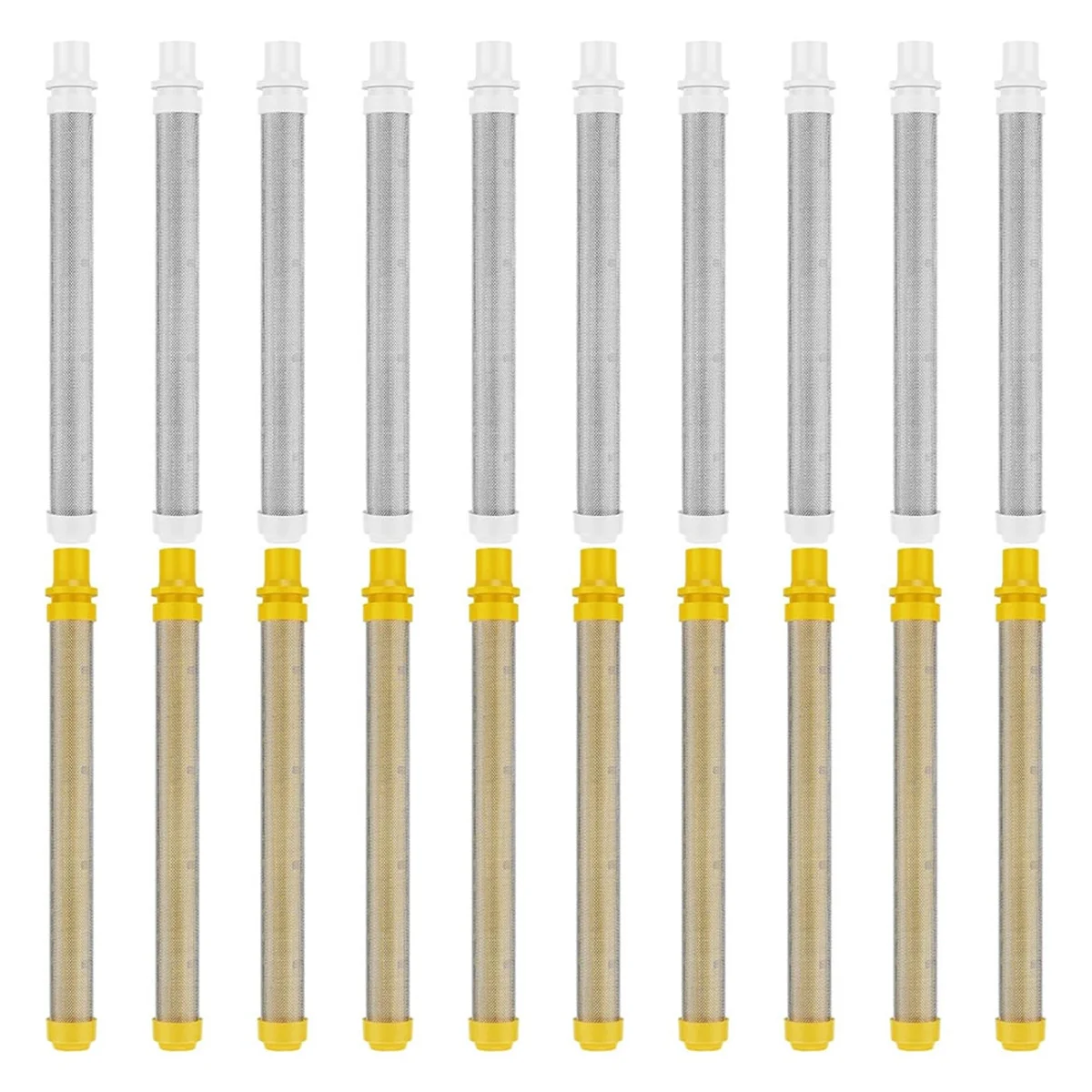 20Pcs Airless SprayGun Filter, Airless Spray Tool Filter Set 60 and 100 Mesh Universal Airless Spray Filter Screen