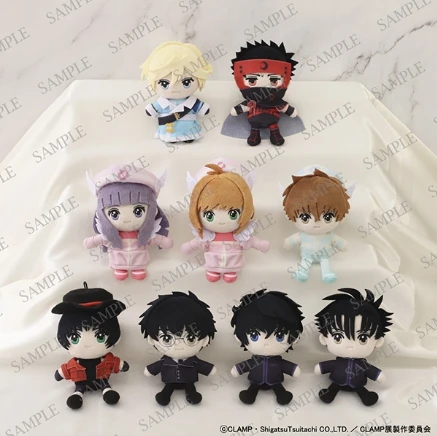 In Stock! 15cm Stuffed Plush Pendants Anime RESERVoir CHRoNiCLE Touya Li Syaoran Yukito Cartoon Doll Toys Fans Collectible Gifts