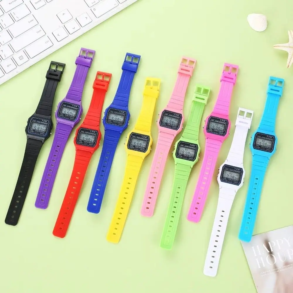 

Luxury Multifunction Digital Watch Analog Digital Square Dial LED Watch Children Watch Kids Wear