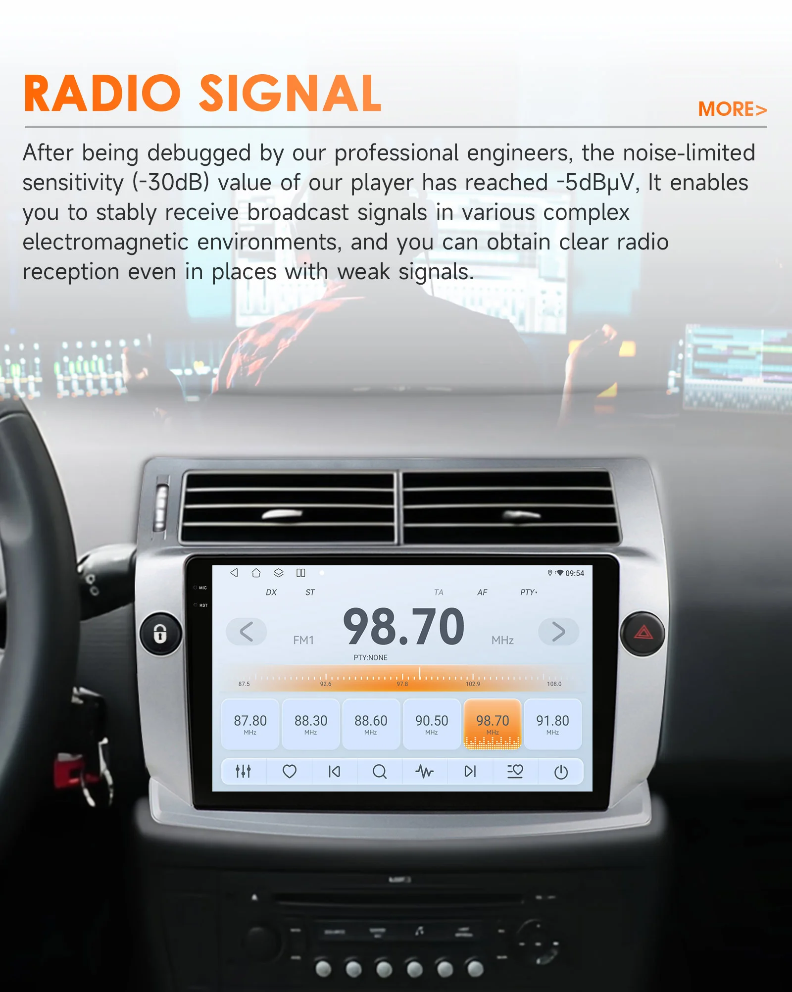 Hizpo 9" Autoradio Multimedia für Citroen C4 C-Triomphe C-Quatre 2004 - 2009 CarPlay Android Auto Kein 2 Din 2din DVD Stereo RDS – Detail 21