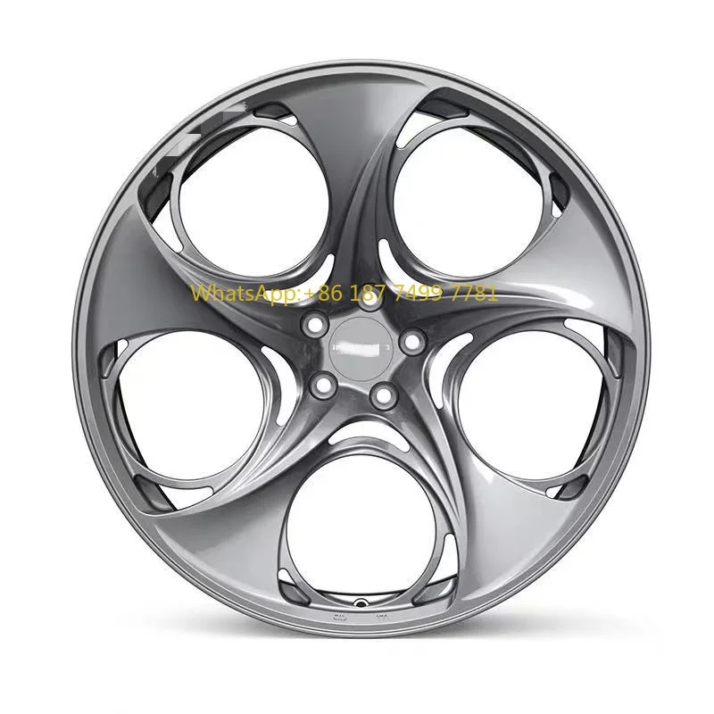 

Цельные алюминиевые вогнутые колеса 18-22 дюйма по индивидуальному заказу, серые хромированные кованые колеса для пассажирских автомобилей с 100-миллиметровым печатным диском, новые государственные колеса