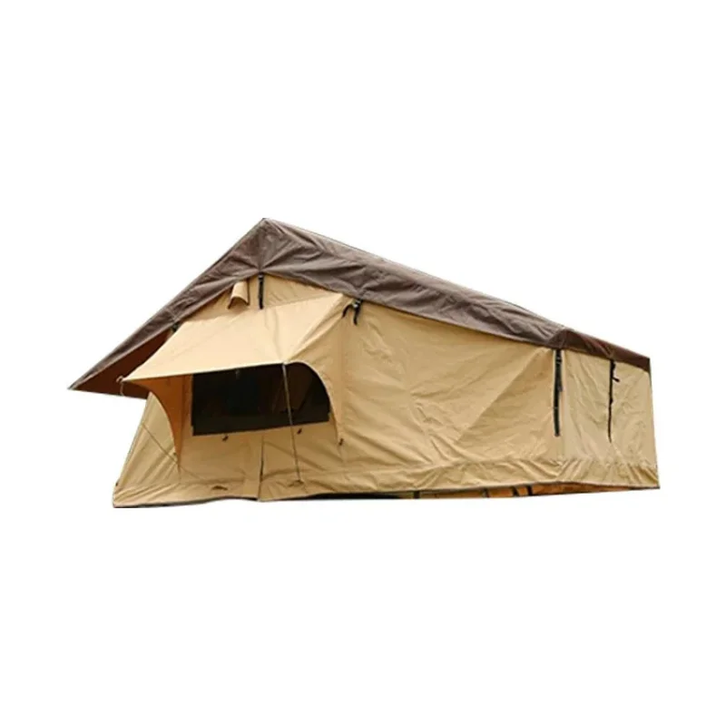 Hot Selling HOTO Outdoor Hiking Clamshell Camping SUV Tent Folding Soft Roof-Top Tents Car Te High Quality