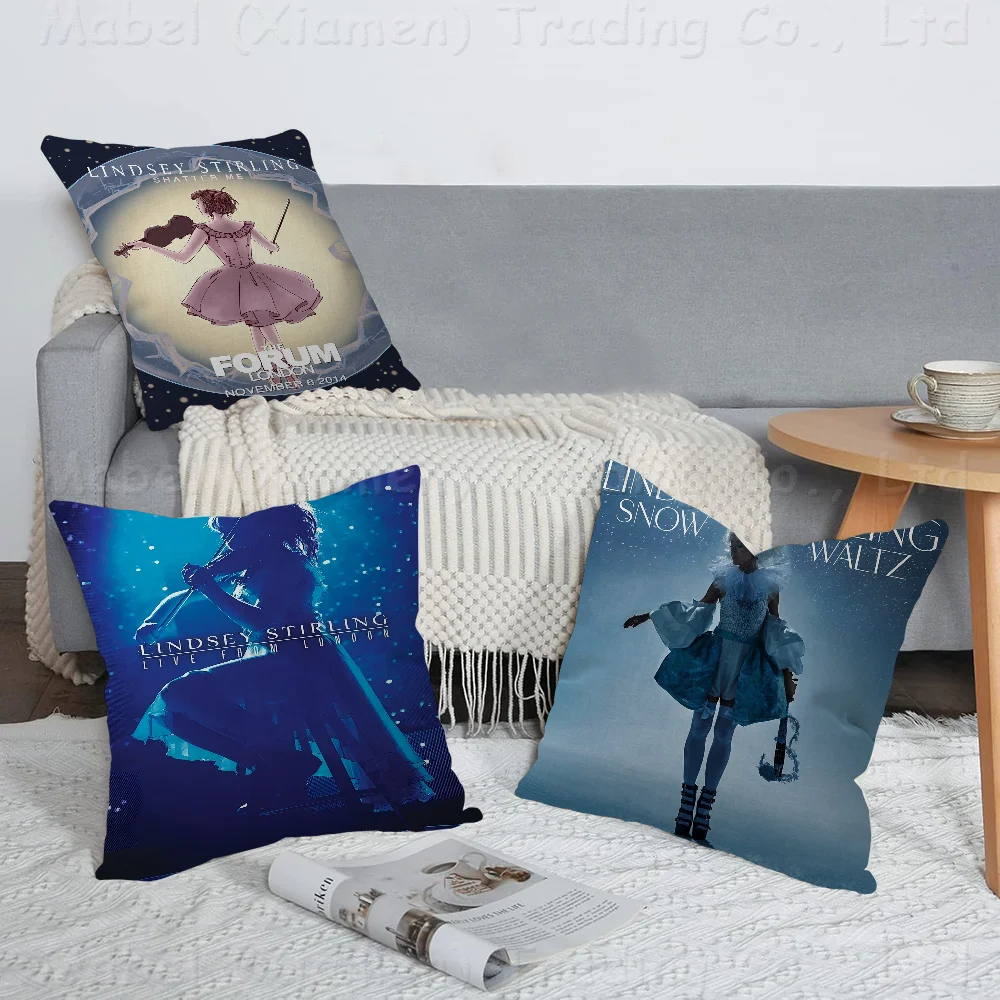 

Lindsey Stirling Pillowcases Home Bedding Decorative Pillow Cover Wedding Super Soft Pillow Case