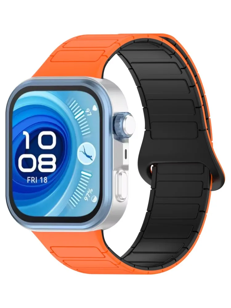 Band Für Huawei Uhr Fit 4 Pro/4/3 Zubehör Magnetische schleife Silikon Ersatz gürtel Correa Armband Huawei uhr fit 4-armband