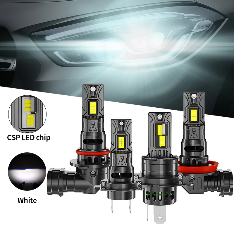 

2PCS 20000LM Canbus H4 LED Headlight Bulbs 9003 HB2 H7 H8 H9 H11 H16(JP) 9005 HB3 9006 HB4 Car Light Turbo Led Diode Lamp H1