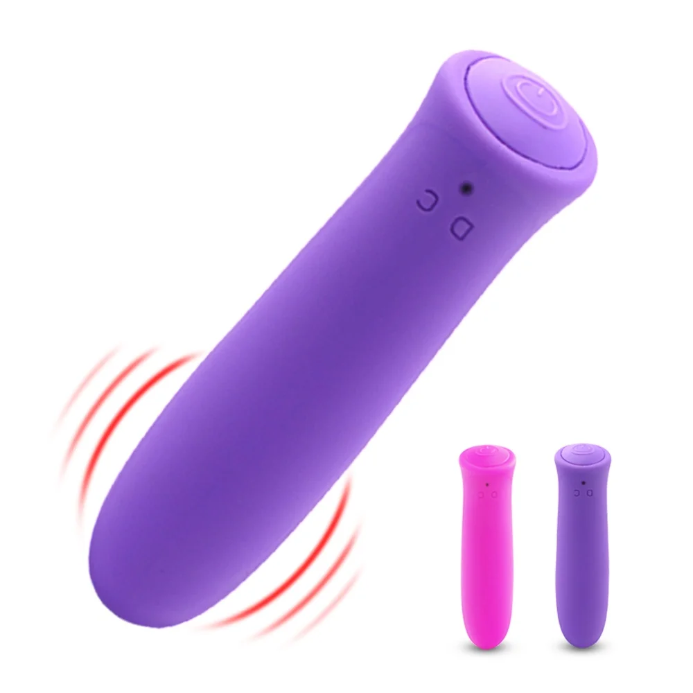 Mini vibradores tipo bala para mujer, varita mágica erótica, masaje, consolador de punto G, masturbador femenino de bolsillo, producto sexual para adultos, Juguetes sexuales de amor