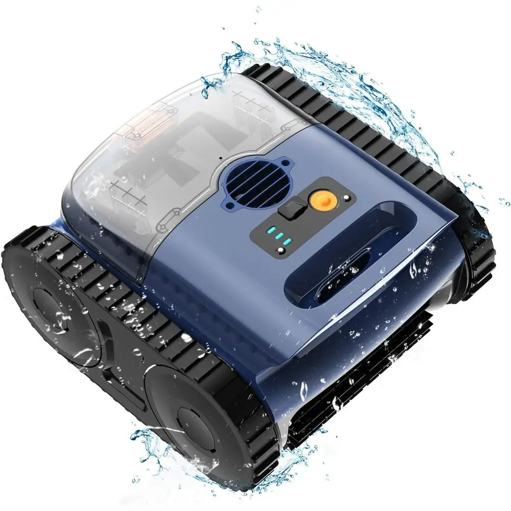 (2026 Upgrade) CordlRobotic Pool Cleaner, Robotic Pool Vacuum or Inground Pools, loor, Wall, Waterline and Drain Cleaning, 180 m