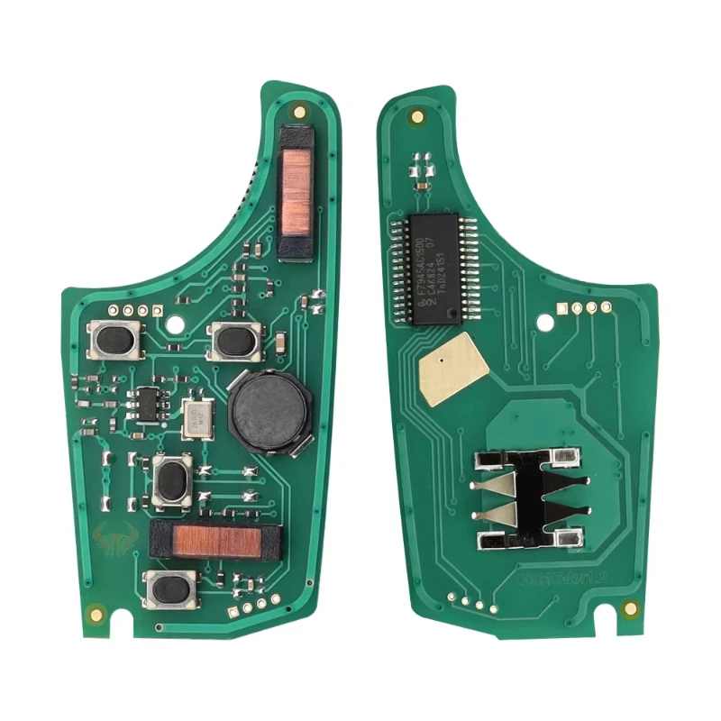 JsHonYu 315MHz 433MHz ID46 Chip Remote Key Keyless Go Compatible for Chevrolet Cruze Malibu Buick Regal Opel Fob