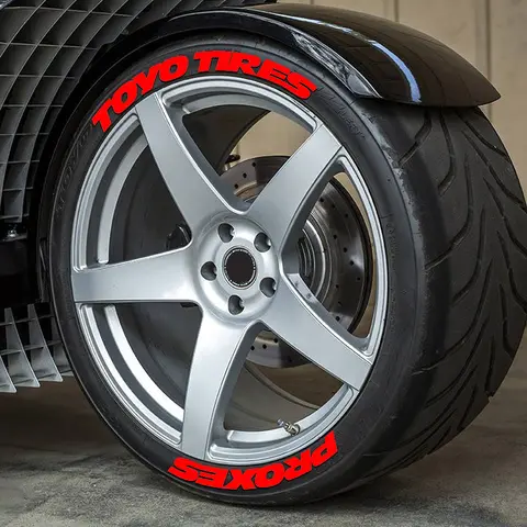 10 best sales tyre sticker - №1