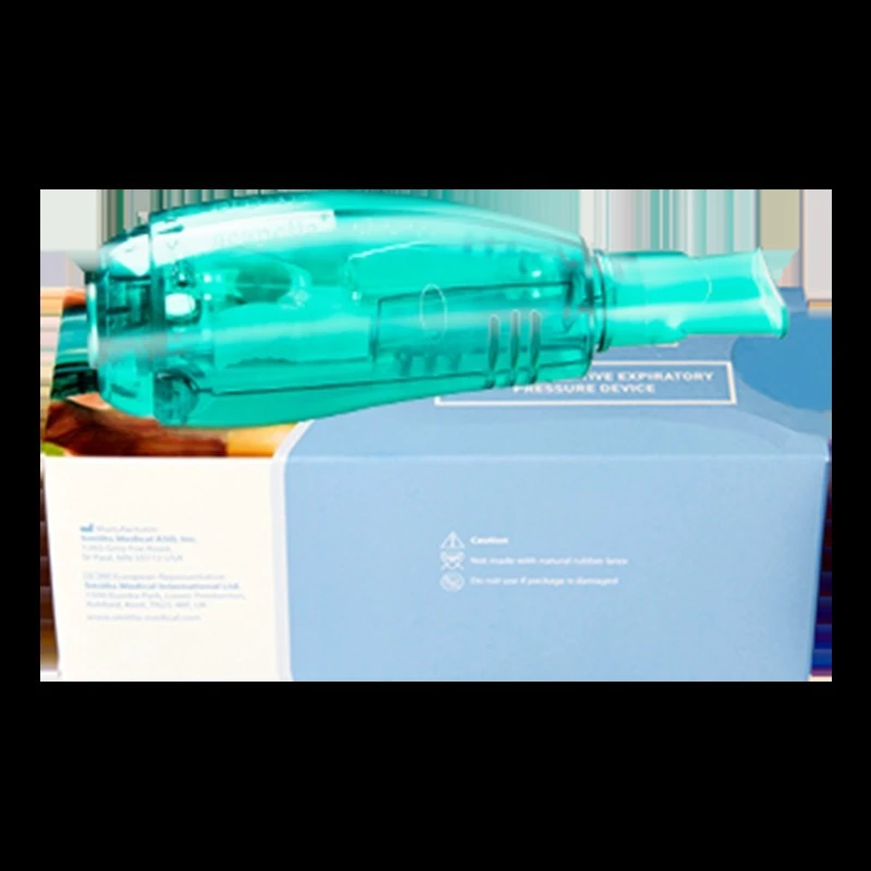 Household Portable Vibrating Positive Pressure Respiratory Care Device - Sputum Assist Removal for Elderly & Children