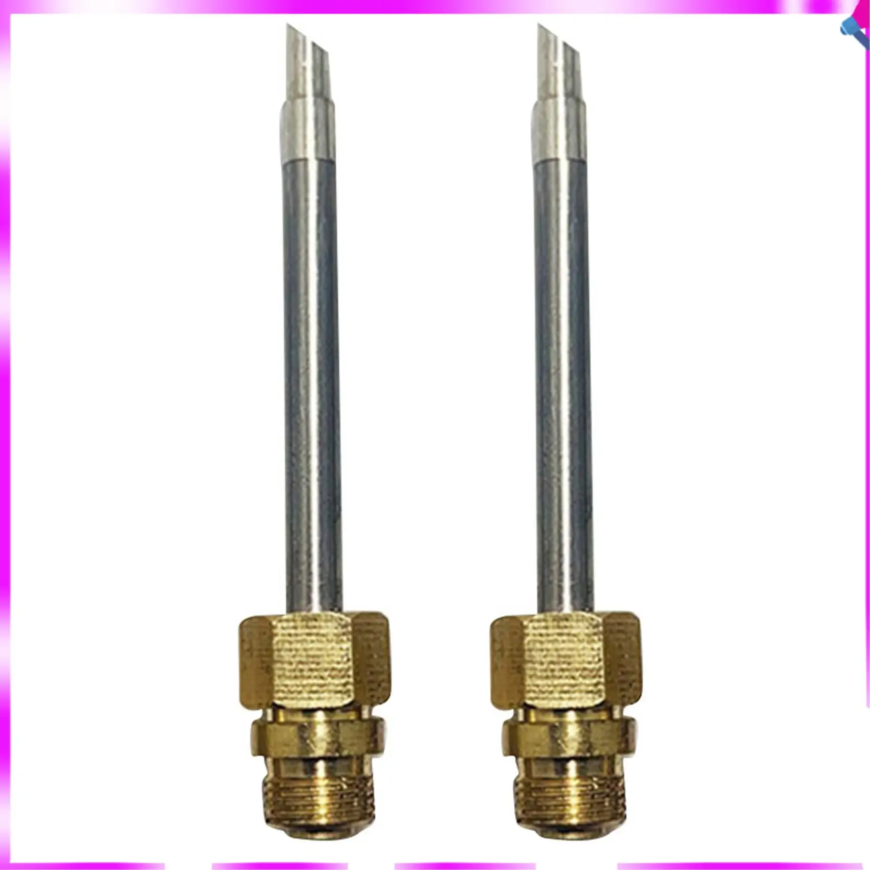 N96R 2X 510 Interface Soldering Iron Tip Mini Portable USB Soldering Iron Tip Welding Rework Accessories, Horseshoe