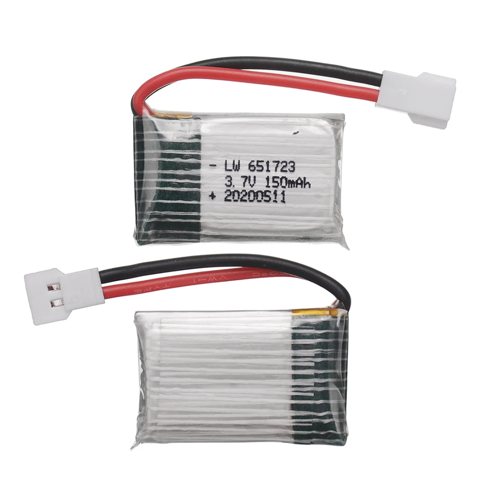 3.7V 150MAH Drone H8 Battery For H2 H8 Syma X2, H36 Battery For E010 E011 E012 E013 Furibee F36, H20 Battery For H20 S8 M67 U839