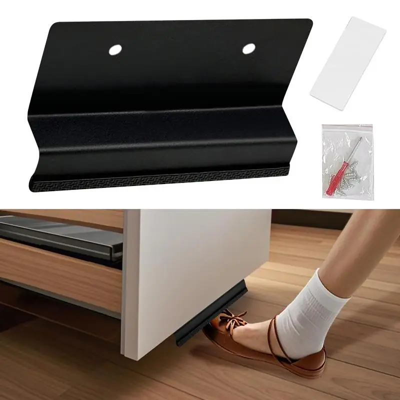 Cabinet Foot Pull For Trash Drawer Foot Handle For Trash Drawer Touchless Handsfree Garbage Drawer Foot Pull For Full Overlay