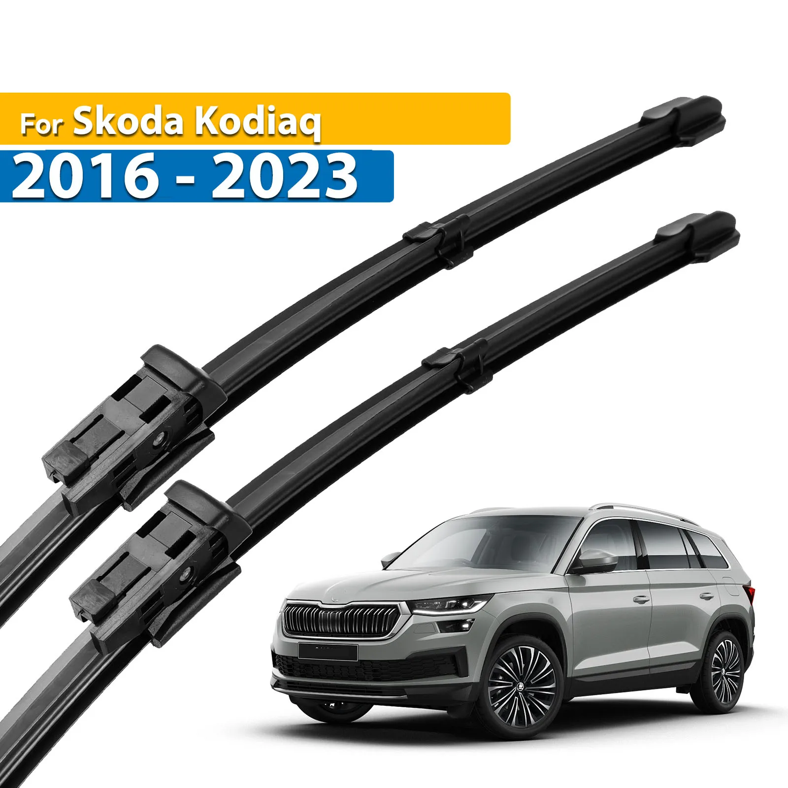 

Передние щетки стеклоочистителя Erick's LHD для Skoda Kodiaq 2016-2023 гг., лобовое стекло, чистые окна, автомобильные щетки от дождя 24 "+ 21"