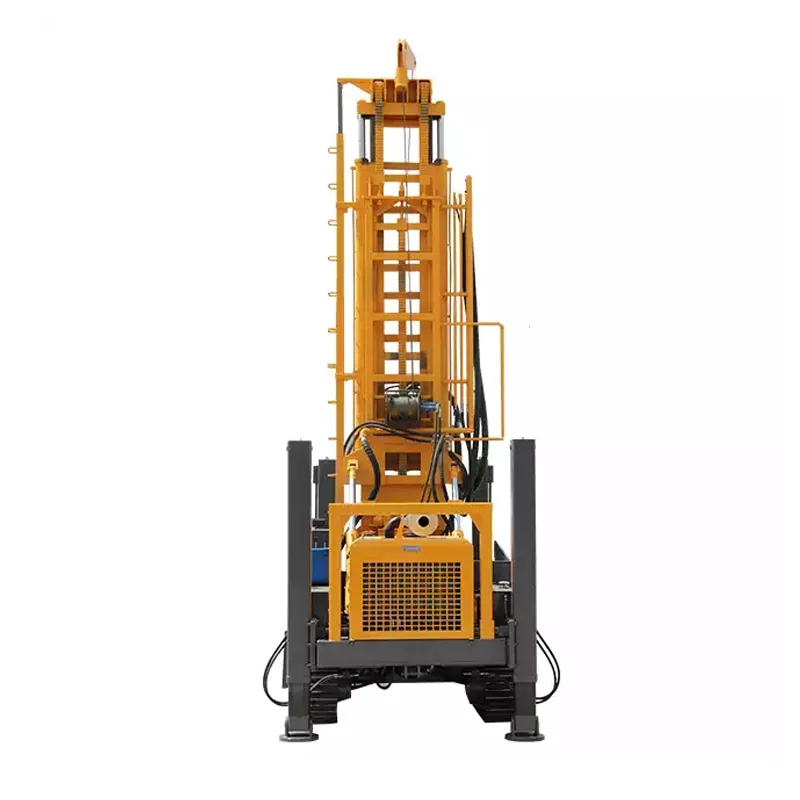 Crawler Borehole Mining Pneumatic Water Well Drilling Rig Machine Prices Hydraulic Diesel Water Well Rock Drill Rig Machine