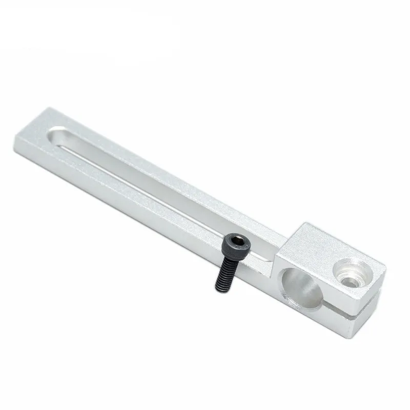 Suporte deslizante do eixo de guia da liga de alumínio suporte do eixo fixo suporte rolamento assento de posicionamento montagem do assento acessórios quadro