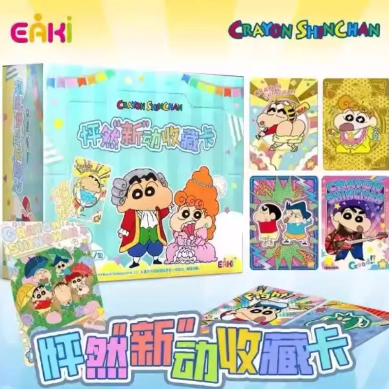 

Yeechi Crayon Shinchan Mischief Pack, коллекционные карты XR Blind Bag, новые игрушки в стиле аниме, подарок