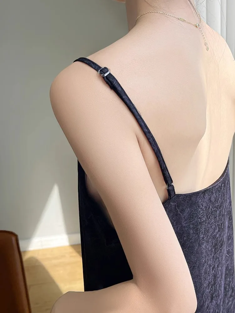 Gold Emed Satin Lon… - image