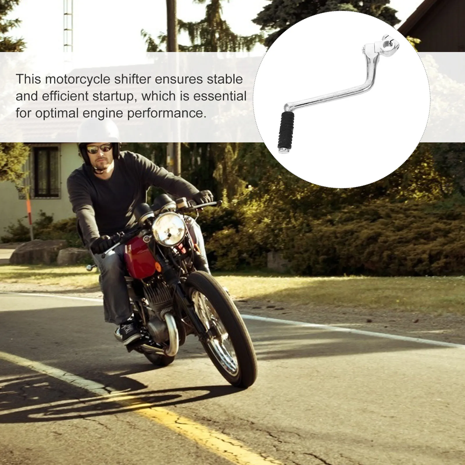 

Foot Starter Gear Shift Pedal for Motorcycle Handle Shaft Kit Manual Levers Motorcycle Shifter Gear Shift Lever Foot Lever