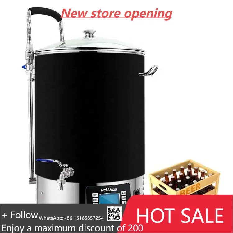 스테인리스 스틸 가정용 맥주 양조 마시 턴 40L/60L 자동 일체형 소규모 양조장 구텐 시스템