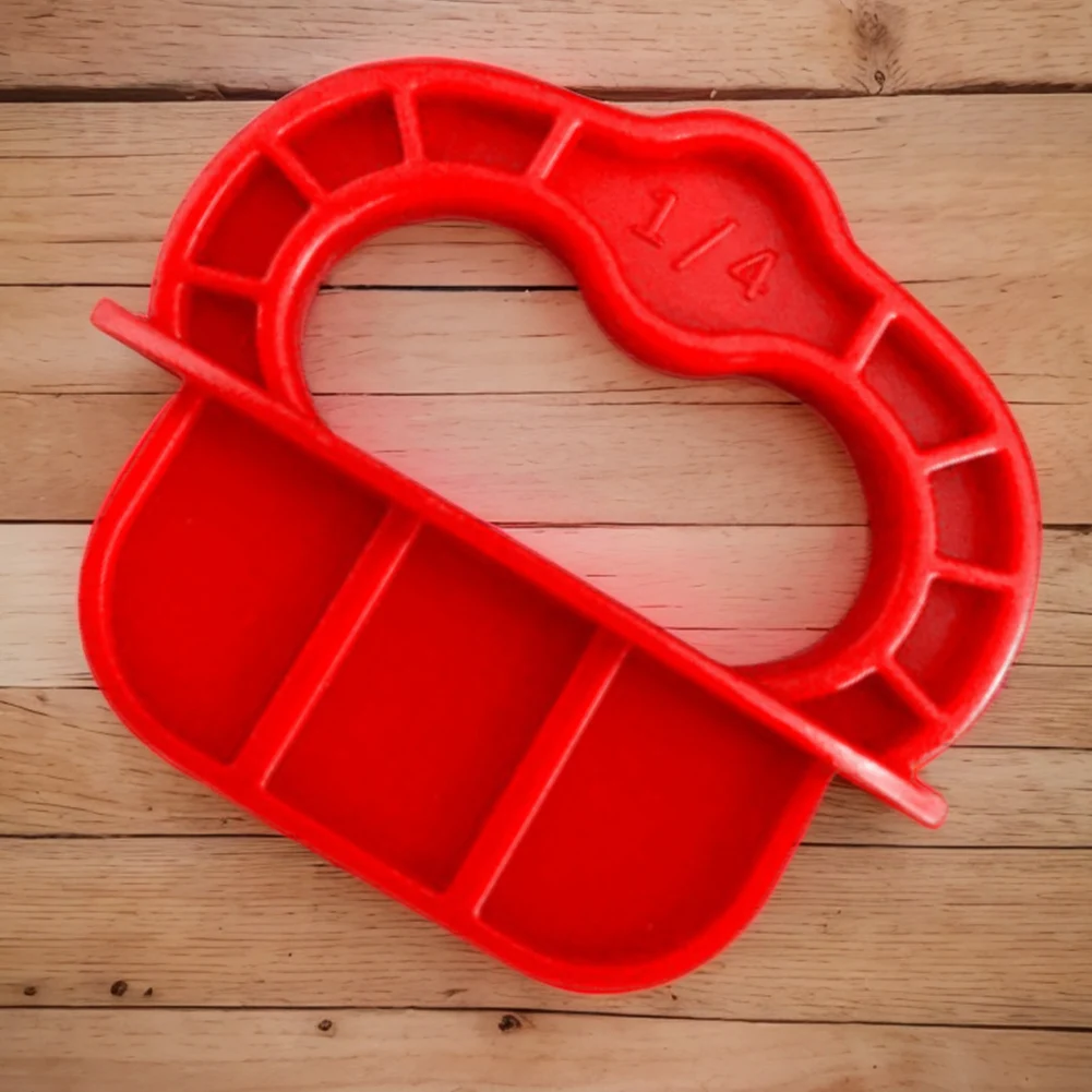 12Pcs Deck Board Spacer Rings Portable Decking Board Spacer Rings Deck Jig Spacer Rings for Pressure Treated Composite Plank