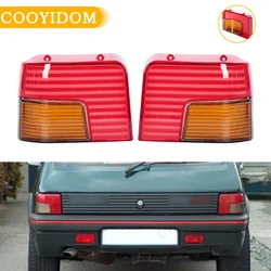 Left Right Rear Reverse Brake Stop Lamp Cover For Peugeot 205 1983-1994 Turn Signal Indicator Taillight Shade 634983 635041