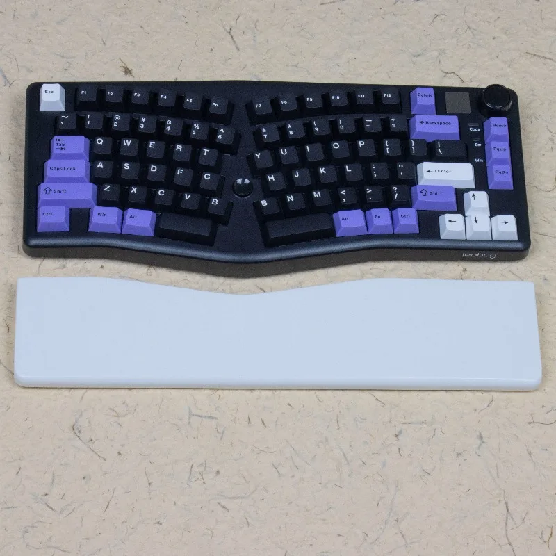 LEOBOG 75 Alice Mechanical Keyboard Palm Rests Costom Computer Accessory Mousepad Wrist Rest Ergonomic Quartz Material for Gifts