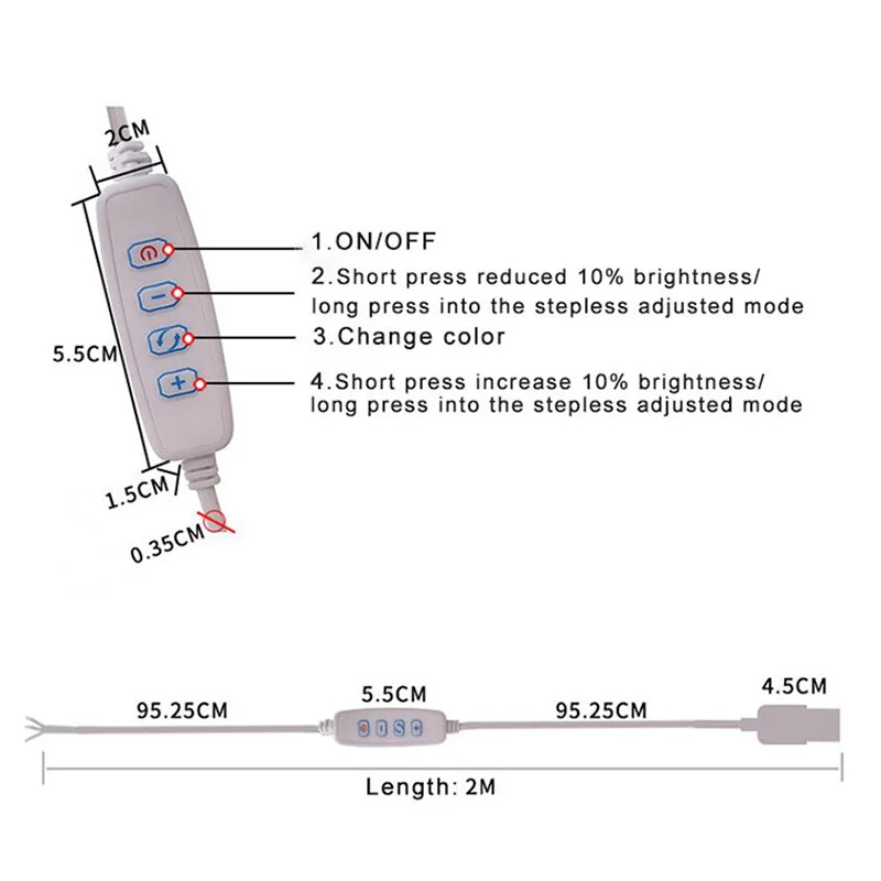 DC5V Dimmable LED Chip 6W 10W 30W Surface Light Source SMD5730 LED Light Beads DIY Tricolor Adjustable LED Bulb Multi-Color