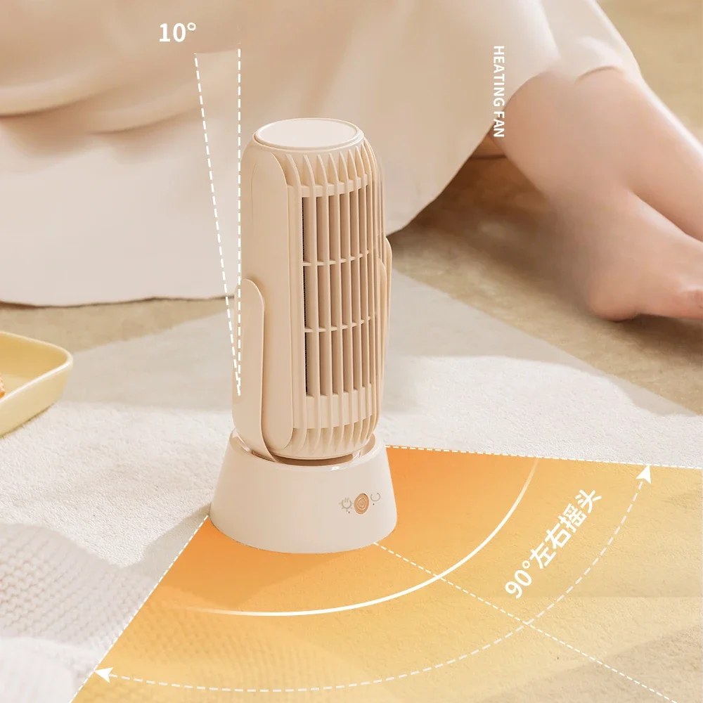 2023 New Electric Heater Fan Portable Home Desktop Winter Heating Warmer Air Blower Office Electric Hand Warmer Machine