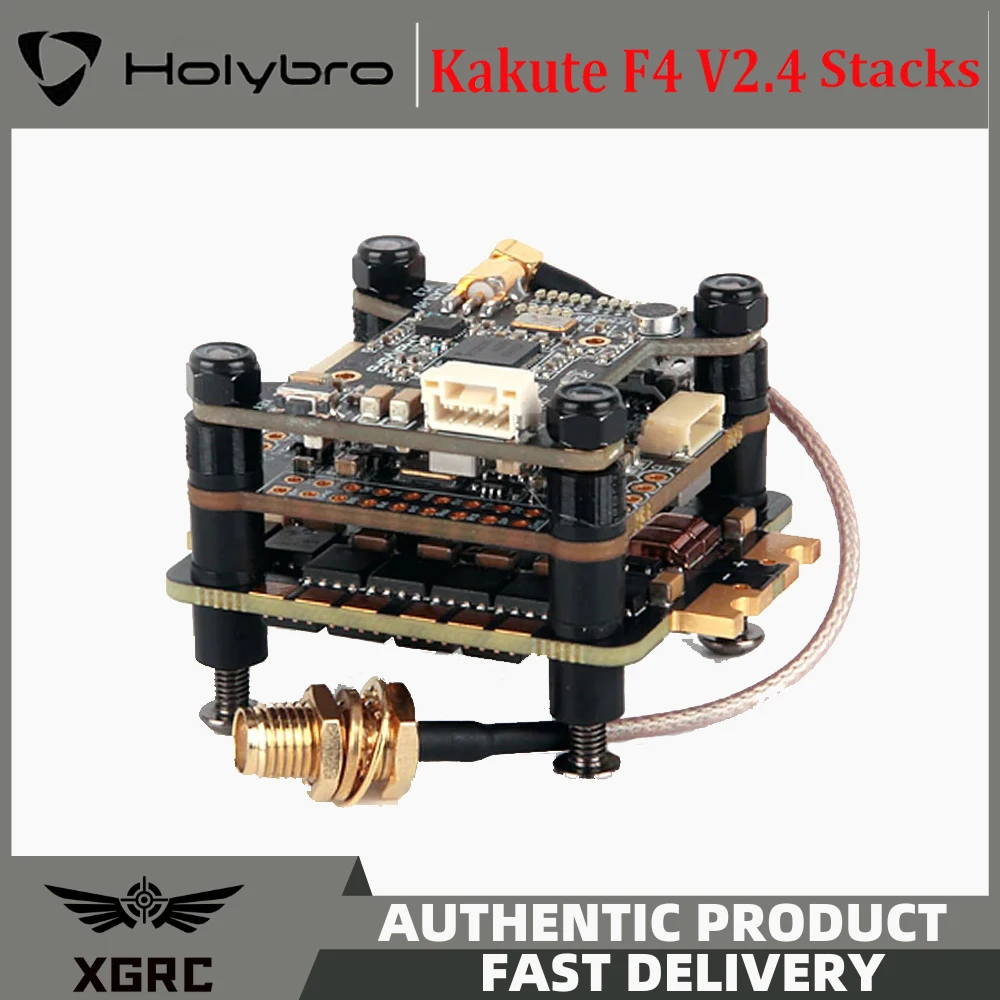 HolyBro Kakute F4 V2.4 Stacks MPU6000 F4 Flight Controller Tekko32 F4 50A / 65A 4in1 ESC Atlatl HV V2 VTX für FPV-Drohnen