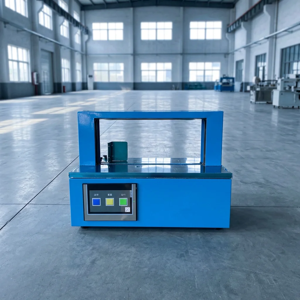 Bundle Wrapping Machine Factory Direct Selling Automatic Strapping Machine Paper Tape Box Bundling Machine