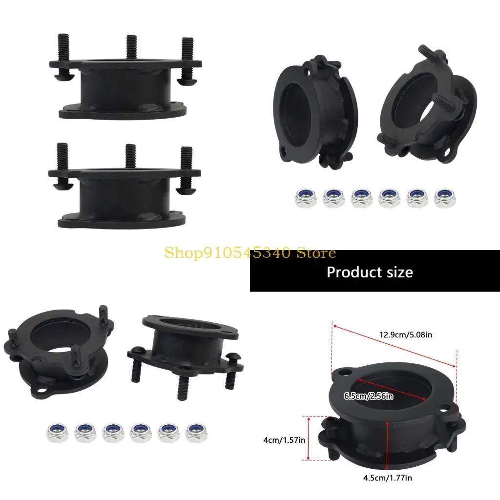 

U2JA 2.5inch Heavy Duty Front Suspension Lift Kit Enhanced Shock Absorption Simple Installation for Vehicle 2002 to 2009