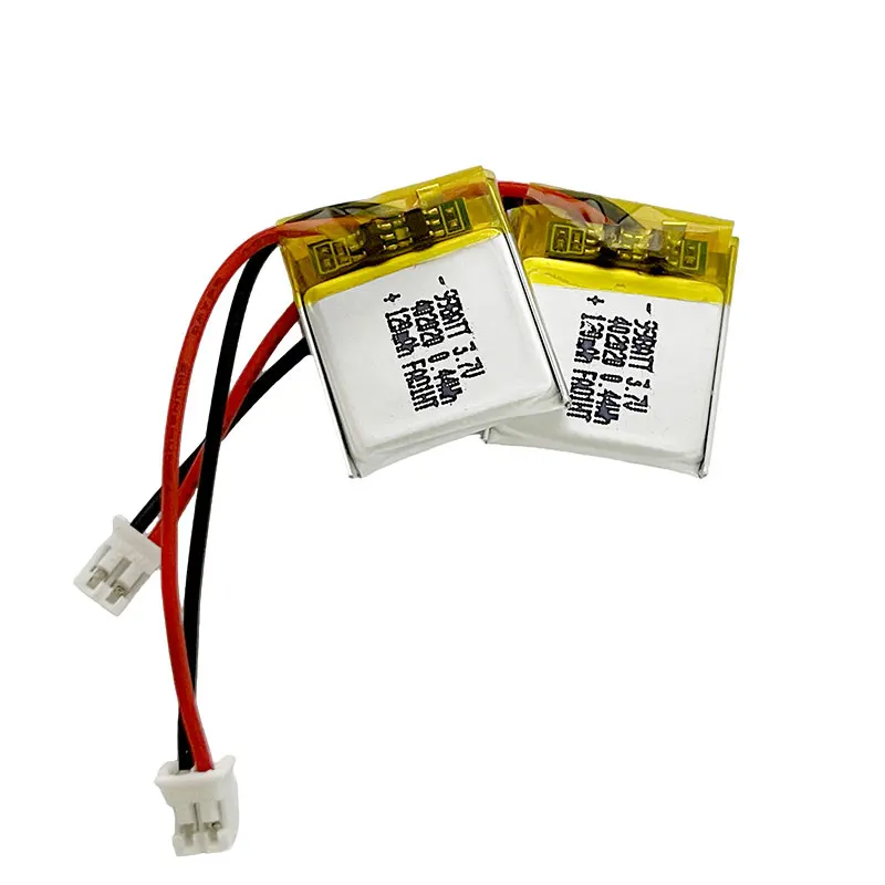 402020 LiPo Polymer Lithium Battery 3.7V 120mAh 042020 Li-ion Batteries for Cordless Phone Bluetooth Mouse Headset Speaker