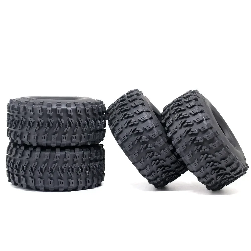 

4PCS 135*55MM 2.2 Rubber Terrain Tyre Wheel Tires for 1/10 RC Rock Crawler Axial SCX10
