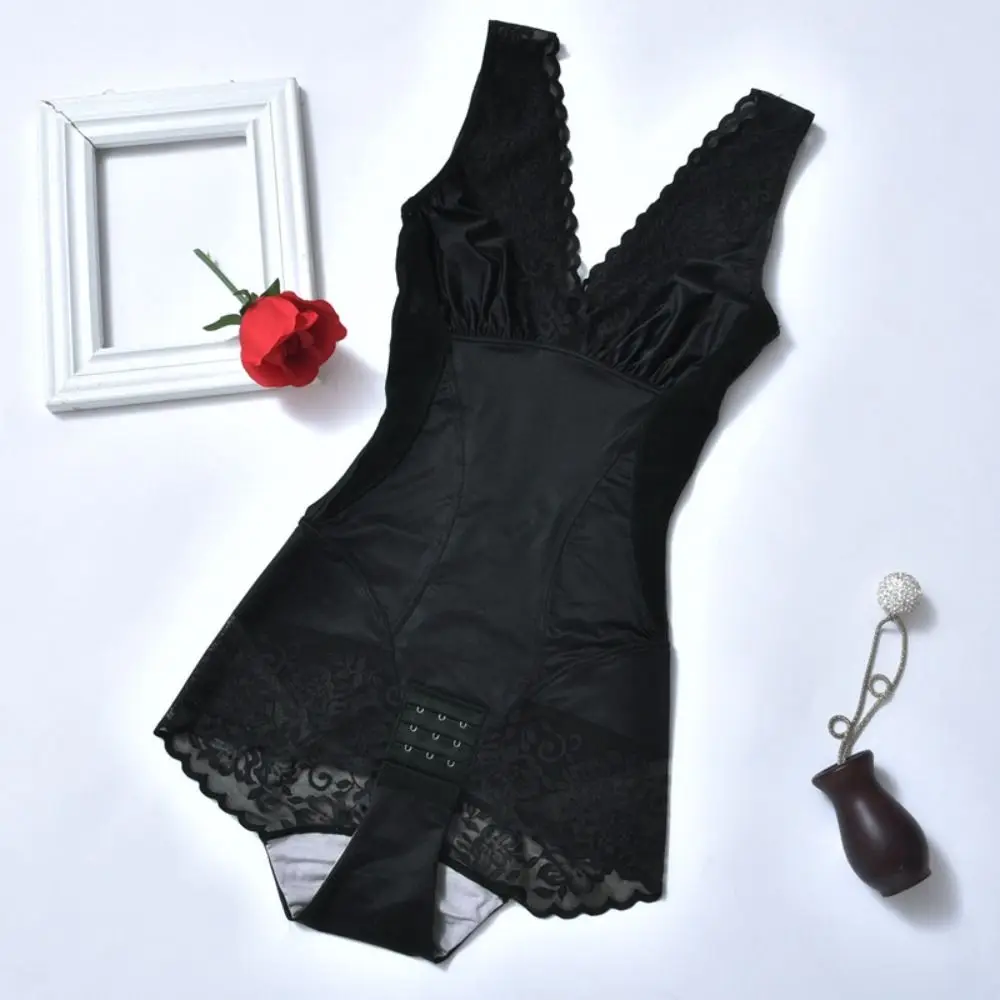 

Lace Flower Slimming Bodysuit Shaper Shapewear Seamless Postpartum Panties Tummy Control Thin Body Shaping Underwear Gym