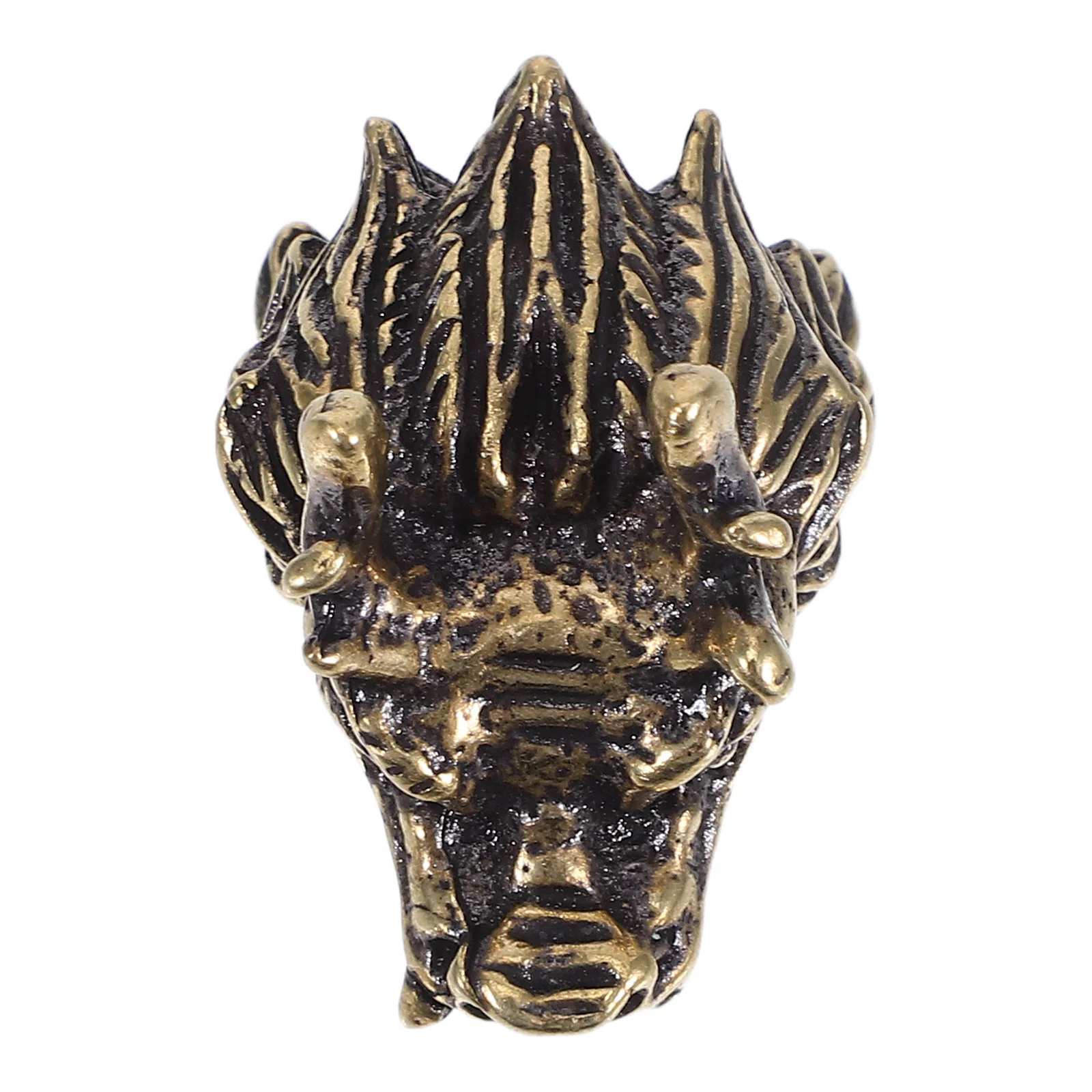 

Brass Dragon Head Cabinet Handle New Chinese Style Pull Knob for Wardrobes Dressers Kitchen Cabinets Decorative Brass Drawer
