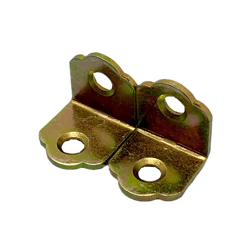 

5PCS L-type Solid Thickened Plum Blossom Corner Code Fixed Frame Angle Iron Connector Laminated Board Right Angle Bracket