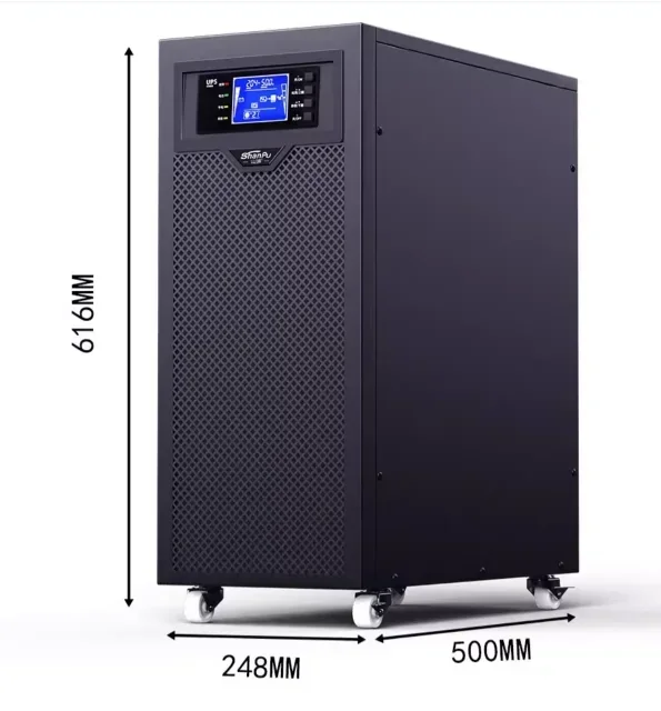 Factory direct 6kva online backup power supply uninterrupted frequency no break UPS