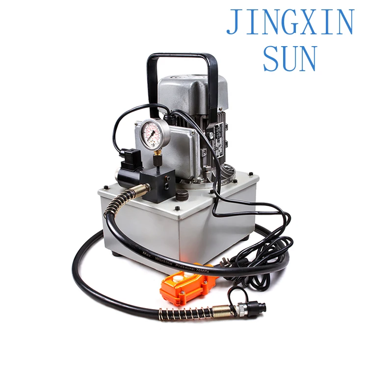 70Mpa simple AC 220v power supply pump RC hydraulic electric drive pump price single action customization