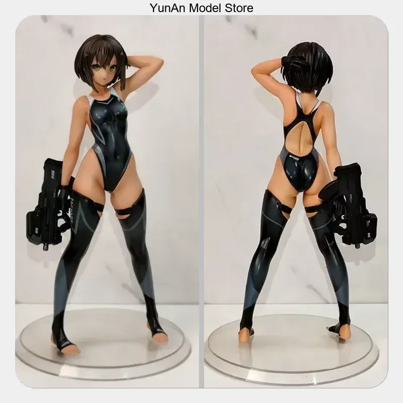 PVC Anime-Figur Statue Modell Sammlerstück Desktop-Dekoration Ornament 22cm 1/7 Maßstab Schwimmclub-Kapitän Wasserpistole Geschenke