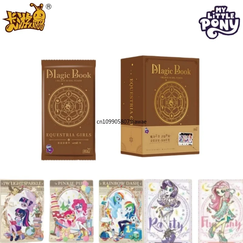 

KAYOU Genuine My Little Pony Card The Magic Book Friendship Sonic Boom Game Collection Card Anime Peripheral Toy Original Box