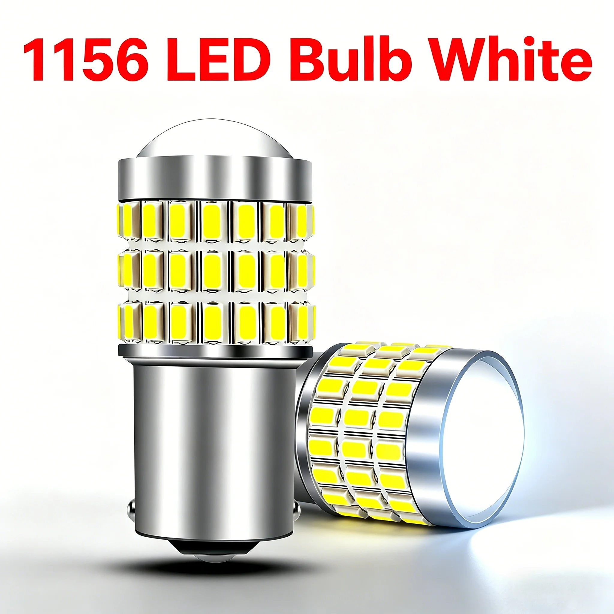 

1156 LED Bulb White, 1141 Camper Rv LED Lights Bulbs Super Bright for Back Up Reverse Lights Brake Tail Lights Turn Signal Ligh