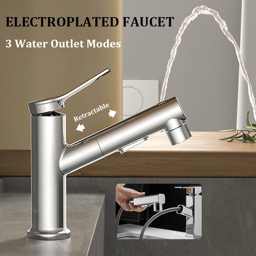 

Аксессуары для автодома, гальванический выдвижной смеситель, комплект для каравана, кемпера, лодки, яхты, дома на колесах, ванной комнаты, кухни, выдвижной смеситель