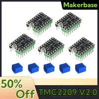 MKS TMC2209 2209 Stepper Motor Driver Skr V2.0 Gen L StepStick 2.5A UART ultra silent For Sgenl Genl Robin Nano 3d printer parts