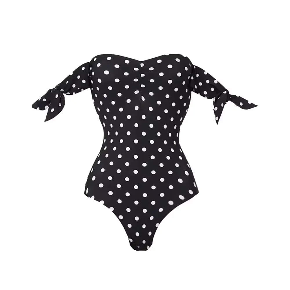 Sexy One Piece Swimsuit With Cover Up Hollow Swimwear Women Off Shoulder Swim Suits Patchwork Bathsuit Belt Bodysuit Beachwear