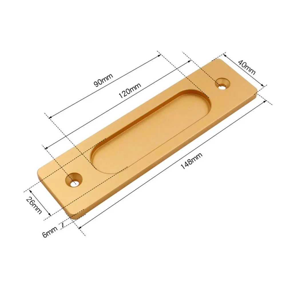 Furniture Hardware Drawer Auxiliary Knobs Sliding Door Handle Wardrobe Cabinet Handle Glass Door